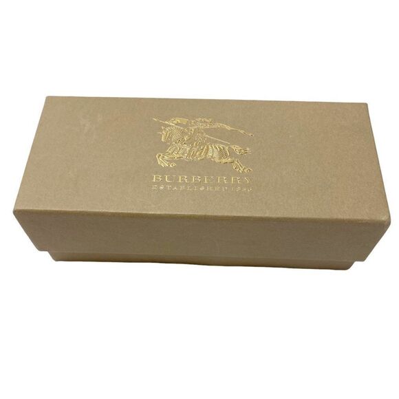 NEW BURBERRY Glitter Detail Cat-eye Frame Sunglasses In Orange - Picture 10 of 12